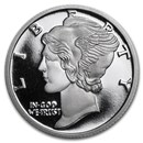 1/10 oz Silver Round - APMEX (Mercury Dime) 1/10 oz Silver Round - APMEX (Mercury Dime)
